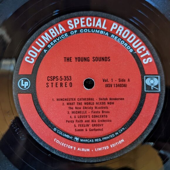 Vintage 5-Record Box Set – Music Blended . . . . Just For You - c 1960s - Picture 8 of 16